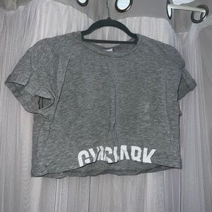 Gymshark crop tee